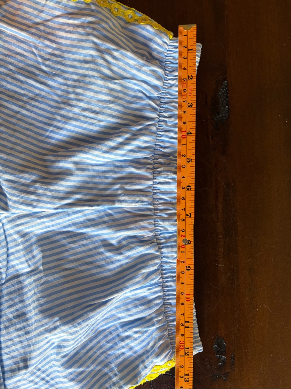 Lilly Pulitzer Katia Seersucker Shorts Blue Peri Swizzle Stripe Sz XXS - Picture 9 of 9